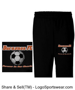 Men's DFC Tribute Sweatpants (Black) Design Zoom
